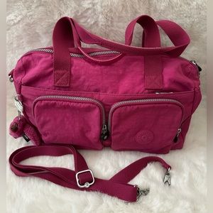 Fuchsia Kipling bag